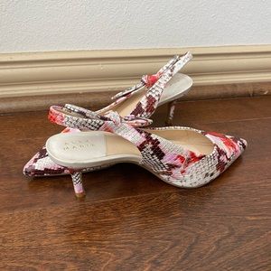 Alex Marie snakeskin patterned heels